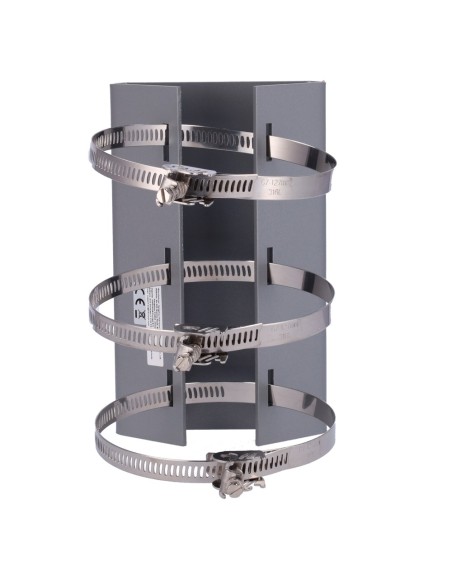 Hikvision DS-1673ZJ-P-e mastro mastro / suportes - para câmeras panorâmicas e cúpula de velocidade - Diâmetro de gama 67 ~ 127 m