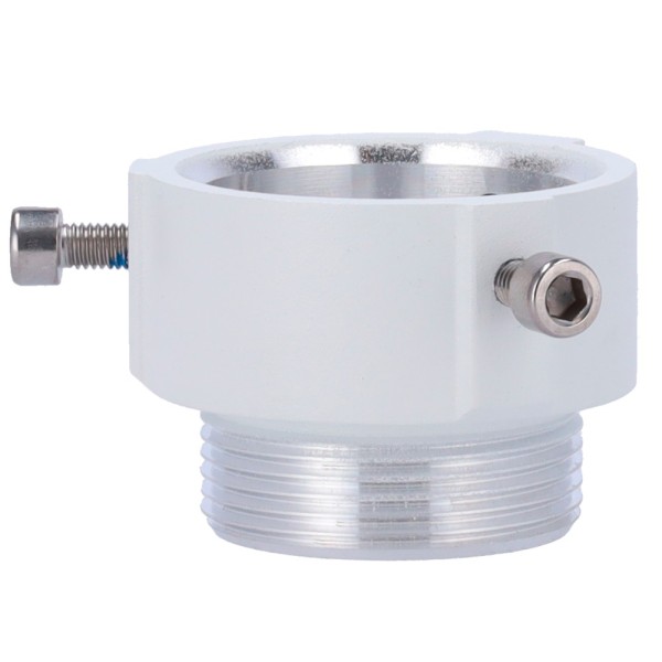 Hikvision DS-1681ZJ Adapter Thread - para cúpulas motorizadas - liga de alumínio 6061 - 71 (A) mm x 71 (FO) mm x 45 (AL)