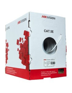 Acheter HIKVISION DS-1LN5E-S Câble UTP Hikvision catégorie 5E - Conducteur OFC, cuivre à 99,95 % - Diamètre 24 AWG-0,5 mm - Cert