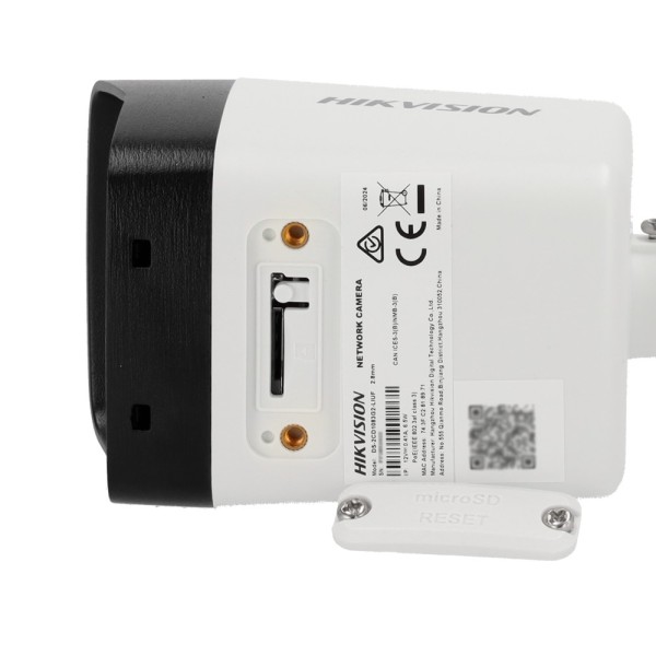 Kaufen HIKVISION VALUE DS-2CD1083G2-LIUF(2.8MM) IP-Kamera Bullet von Hikvision – Value-Serie – 8 MP | 2,8-mm-Objektiv | microSD 