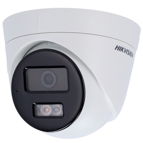 Valor da Hikvision DS-2CD1341G2-LIU (2.8mm) Turret Câmera IP Hikvision Gama Valor - Resolução 4 MP - Lente 2,8 mm - Luz híbrida 