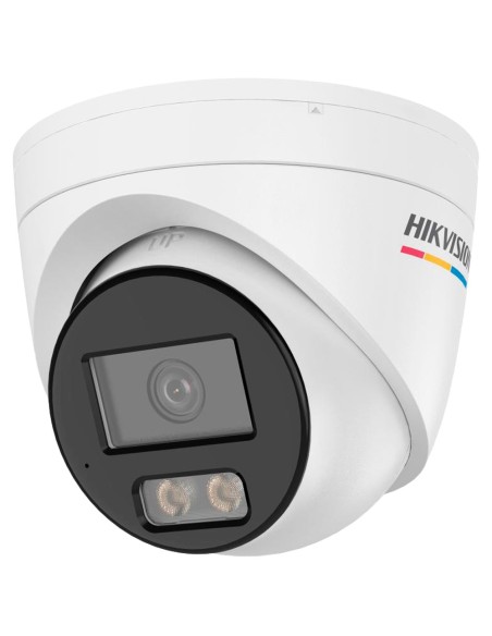 Valor Hikvision DS-2CD1347G3H-LIF (2.8mm) Hikvision IP Camera Turret Gama Valor Colorvu3.0 - Resolução 4 MPX | Poe ieee802.3af 