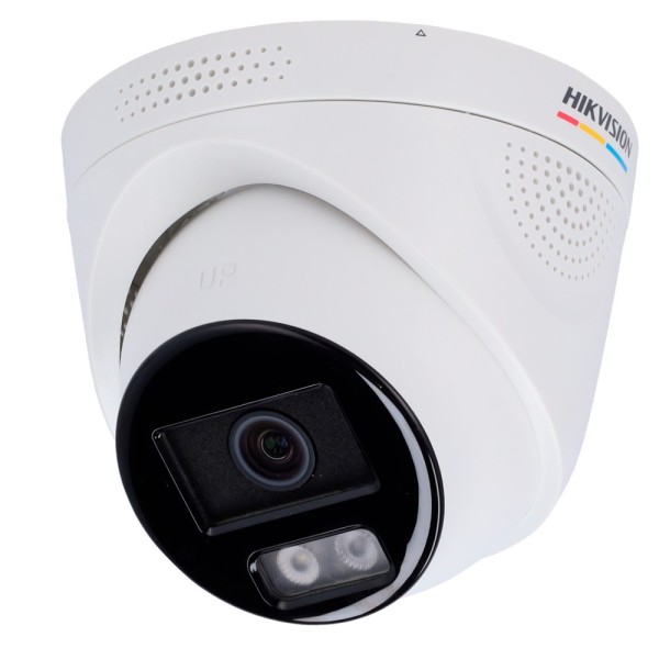 Kaufen HIKVISION VALUE DS-2CD1347G3H-LIUF/SRB(2.8MM) Hikvision IP-Kamera Turret VALUE-Serie ColorVu3.0 – Auflösung 4 MPx | PoE