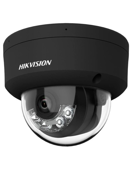 Hikvision Pro DS-2CD2147G2H-LISU (2.8mm/ Ef // hikvision preto - câmera de cúpula IP Gama Pro - Resolução 4 MPX | Poe | Alarmes 