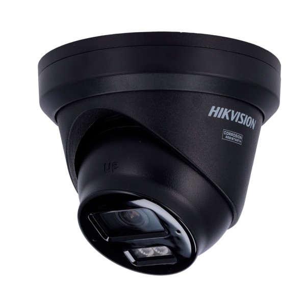 Hikvision Pro DS-2CD2343G2-LIZ2UY (2.8 / 4mm) (preto) Hikvision Camera Turret IP Gama Pro - Resolução 4 Megapixel - Duas lentes 