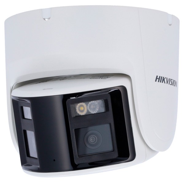 Acquista HIKVISION PRO DS-2CD2347G2P-LSU/SL(2.8MM)(C) Hikvision - Telecamera Turret IP panoramica gamma PRO - Risoluzione 4 Mega
