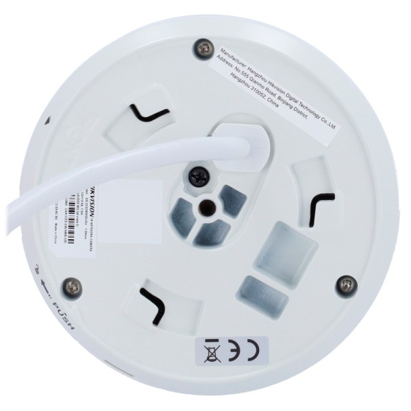 Hikvision pro ds-2cd2955g0-isu (1.05mm) Hikvision - IP Fisheye 5 MPX Camera (2560 × 1920) - Lente 1.05 mm Fisheye - Go LEDs Esco