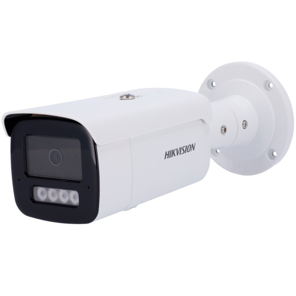 Hikvision Pro DS-2CD2T83G2-4LI2U (2.8mm) Hikvision Camera Bullet IP Gama Pro - 8 MP | Lente 2,8 mm - Go 80 m | Luz híbrida 80 m 