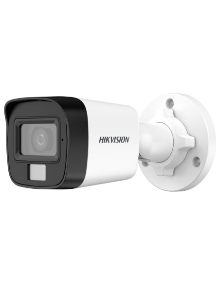 Valor Hikvision DS-2CE16G0T-LPFS (2.8mm) Hikvision Camera Bullet 4E1 Gama Valor - 2K Resolução (2304x1296) - Lente 2,8 mm - Luz