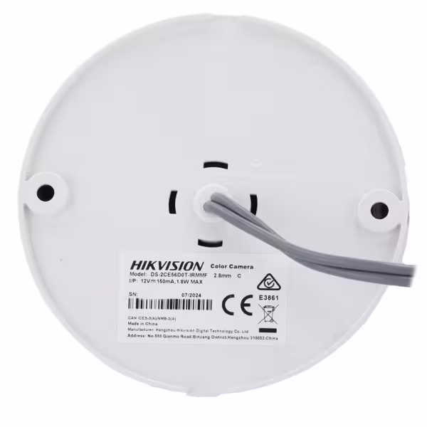 Kaufen HIKVISION VALUE DS-2CE56D0T-IRMMF(3.6MM)(C) Hikvision – 4-in-1-Dome-Kamera der Value-Serie – Auflösung 1080p (1920x1080) 