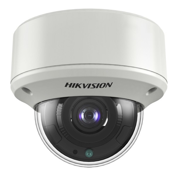 Hikvision Pro DS-2CE59H8T-AVPIT3ZF (2.7-13.5mm) Hikvision - Câmera Dome 4E1 Gama Pro - Resolução 5 Megapixel (2560x1944) - Quare