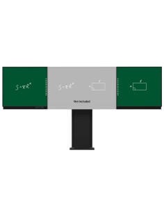 IBOARD-IB-WB-YL75-GG-Compatible con interactiva IB-TE-YL-75E2 - Pizarra lateral izquierda para tiza - Pizarra lateral derecha pa