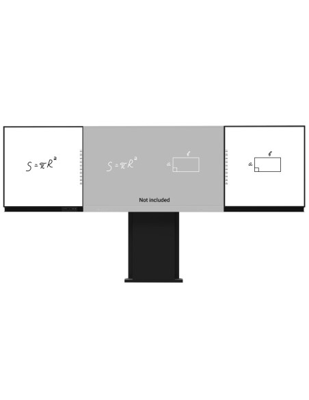 IBOARD-IB-WB-YL86-WW-Compatible con interactiva IB-TE-YL-86E2 - Pizarra lateral izquierda para rotulador - Pizarra lateral derec