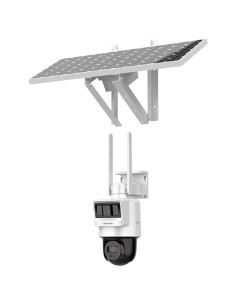 Hikvision Pro DS-2DE2C400IWG-K / 4G / C09S20 (2.8mm) Câmera IP DOMO PT Solar 4G - Resolução 4 MPX (2560x1440) - Lente 2,8 mm - I