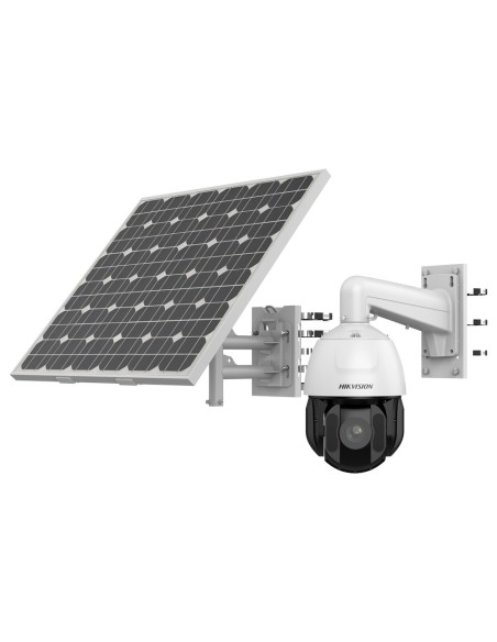 HIKVISION PRO DS-2DE5425IWG-K / 4G Câmera IP PTZ Solar 4G - Resolução 4 MPX (2560x1440) - Lente varifocal motorizada 4.8 ~ 120