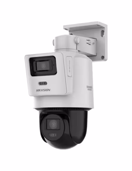 Kaufen HIKVISION VALUE DS-2SE2C400MWG-E/14(2.8/8MM) Hikvision Tandem-IP-Kamera der VALUE-Serie – Doppellinse (Panorama 4 MP + PT