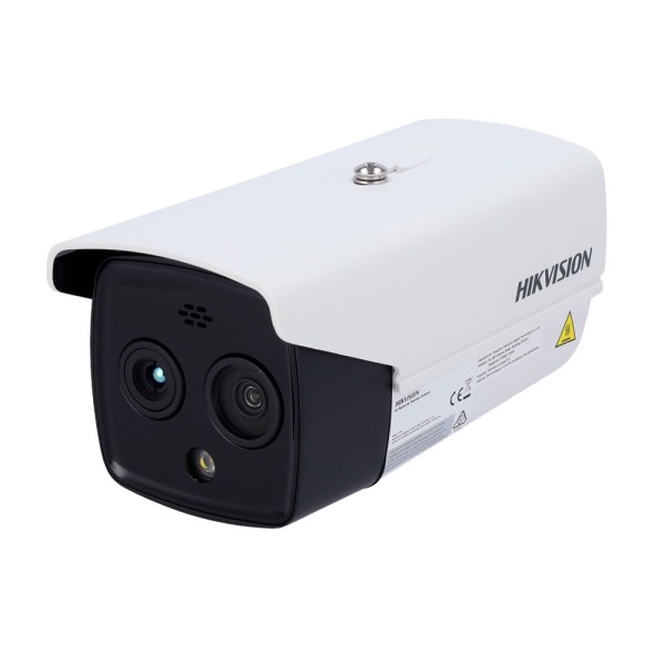 Hikvision Pro DS-2TD2628-7 / QA / GLT Dual Câmera Térmica Hikvision Pro - Sensor Térmico 256x192 Vox | Lente de 6,9 mm - sensor