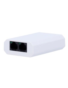 Hikvision DS-3E0103DP-E / R Hikvision Extender Interior Poe - Ampliar Alcance Ferrivation Poe até 100 metros - 2 portas POE 