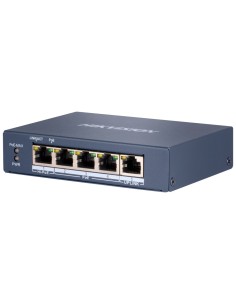 Hikvision DS-3E0505HP-E Switch Poe Hikvision - 4 RJ45 Gigabit + 1 Uplink Gigabit RJ45 / SFP - 3 PoE + 802.3AF / AT + 1 Hi- Poe 8