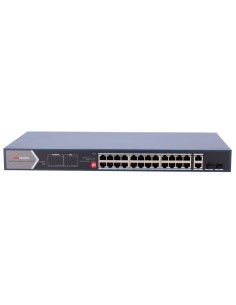 Hikvision DS-3E0528HP-E Switch Poe Hikvision - 24 RJ45 Gigabit + 4 Uplink Gigabit RJ45 / SFP - 20 PoE + 802.3AF / AT + 4 Hi -Poe 2