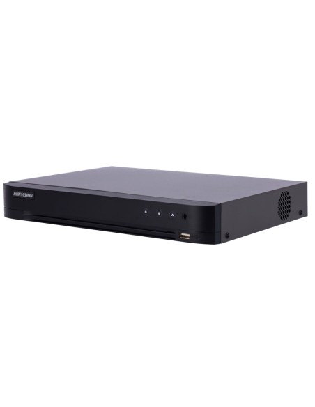 Hikvision Pro-IDS-7204HUHI-M1 / s (c) -Hikvision DVR 5N1 - 4 CH HDTVI / HDCVI / AHD / CVBS - até 8 canais IP - saída HDMI 2K e V