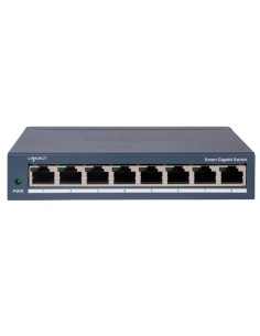 Comprar HIKVISION DS-3E1508-EIV2 Hikvision Gigabit Switch Gestionable - 8 RJ45 10/100/1000 Mbps  - VLAN/Port Isolation/Loop Dete