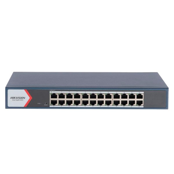 Hikvision DS-3E1524-EIV3 Hikvision Gigabit Manager Interruptor - 24 RJ45 10/100/1000 Mbps - VLAN / Port Detecção de Loop / LL