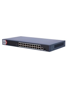 Comprar HIKVISION DS-3E1526P-EI/M Switch PoE Hikvision - 24 puertos RJ45 GE + 2 puertos Gigabit RJ45/SFP - 24 Puertos PoE+ 802.3