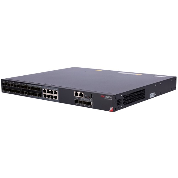 Kaufen HIKVISION DS-3E3728F-H Enterprise-Managed Layer-3-(L3)-Switch – 24 Gigabit-Ports (inkl. 8 Combo-Schnittstellen) – 4 R