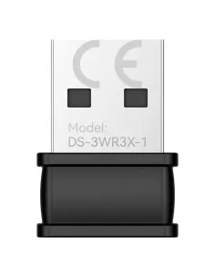 Comprar HIKVISION DS-3WR3X-1 Hikvision Usb Wi-Fi6 - Wi-Fi 6  IEEE802.11ax/b/g/n - Frecuencia 2.4GHz - Hasta 20 Mbps conectado al