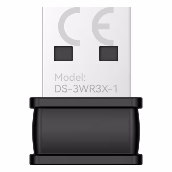 Comprar HIKVISION DS-3WR3X-1 Hikvision Usb Wi-Fi6 - Wi-Fi 6  IEEE802.11ax/b/g/n - Frecuencia 2.4GHz - Hasta 20 Mbps conectado al