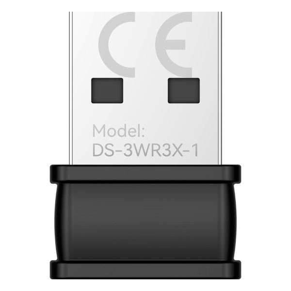 Comprar HIKVISION PRO DS-3WR3X-1 Hikvision Usb Wi-Fi6 - Wi-Fi 6  IEEE802.11ax/b/g/n - Frecuencia 2.4GHz - Hasta 20 Mbps conectad