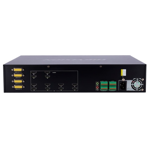 Hikvision DS-6912UDI (C) Hikvision Decoder - 192 canais - Capacidade de decodificação Até 32 MPX - 12 Saídas HDMI 4K | 