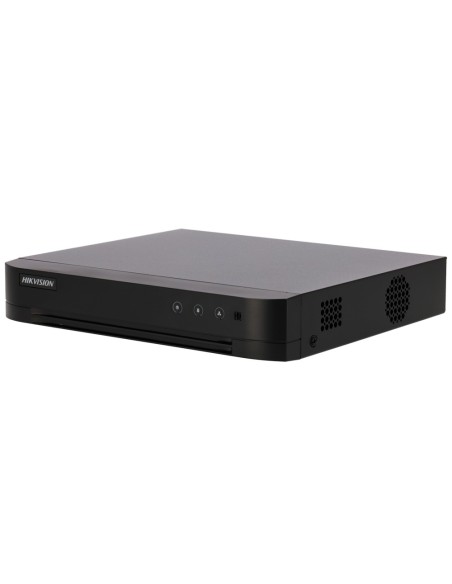 Hikvision Valor DS-7208HGHI-M1 (c) Hikvision DVR 5N1 - 8 CH HDTVI / HDCVI / AHD / CVBS - Até 10 canais IP - resolução máxima 