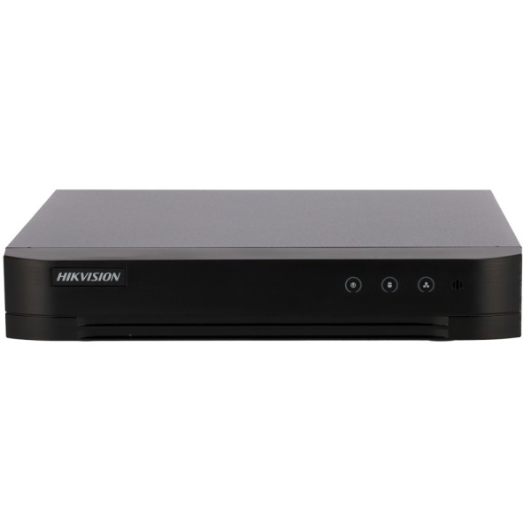 Hikvision Valor DS-7216HGHI-M1 (f) Hikvision DVR 5N1 - 16 CH HDTVI / HDCVI / AHD / CVBS - até 18 canais IP - resolução máxima