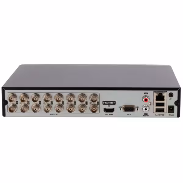 Kaufen HIKVISION VALUE DS-7216HGHI-M1(F) Hikvision DVR 5-in-1 – 16 CH HDTVI / HDCVI / AHD / CVBS – bis zu 18 IP-Kanäle – Auflösu