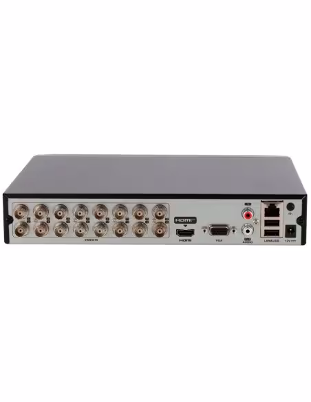 Acheter HIKVISION VALUE DS-7216HGHI-M1(F) Hikvision DVR 5-en-1 - 16 canaux HDTVI / HDCVI / AHD / CVBS - Jusqu’à 18 canaux IP - R