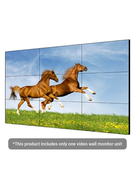 Comprar HIKVISION DS-D2046TL-1B Monitor videowall 46" - Resolución FHD - Brillo 500 nits - Marco 2,5 mm (A-A) - Funcionamie