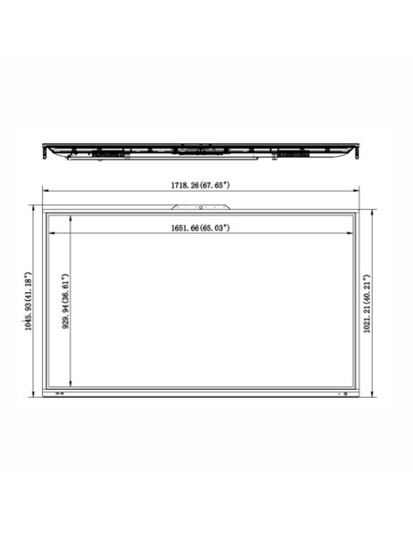 Comprar HIKVISION DS-D5B75RB-B Pantalla colaborativa 75" 4k DLED - Coeficiente de contraste de imagen 1200:1 - Brillo 350 c