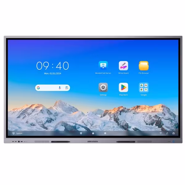 Comprar HIKVISION DS-D5C65RB/A(EDLA) Monitor interactivo 65" - Resolución 4K - Android 13 y Google EDLA - Procesador Octa-C