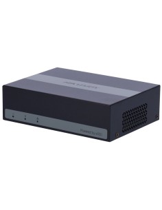 Hikvision Valor DS-E04HQHI-B HIKVISION DVR 5N1 - 4 CH HDTVI / HDCVI / AHD / CVBS - 1 Canal IP 6 MPX - Quarto Máximo