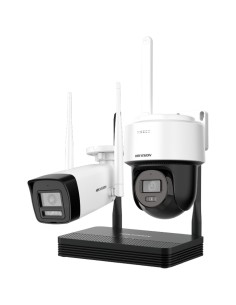 Comprar HIKVISION VALUE DS-J142I/NKS424W03H Kit de Videovigilancia Hikvision Wifi - Cámara bullet 4 Mpx + cámara PT 4 Mpx - NVR 
