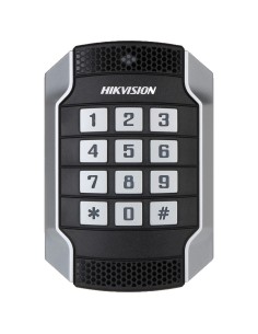 Hikvision DS-K1104MK Access Reader - Acesso por cartão MF e PIN - LED e indicador acústico - Wiegand 26/34 | RS485 - Compati