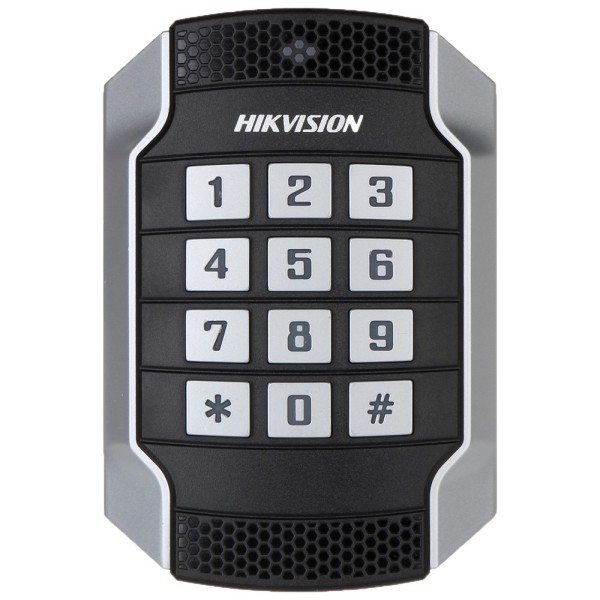 Acheter HIKVISION DS-K1104MK Lecteur de contrôle d’accès - Accès par carte MF et code PIN - Indicateur LED et sonore - Wiegand 2