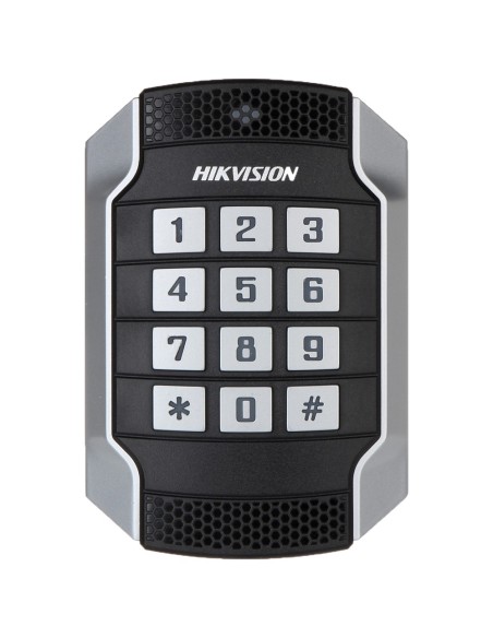 Comprar HIKVISION DS-K1104MK Lector de acceso - Acceso por tarjeta MF y PIN - Indicador LED y acústico - Wiegand 26/34 | RS485 -