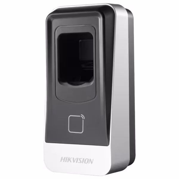 Acheter HIKVISION DS-K1201AMF Lecteur d’accès - Accès par empreinte digitale et carte MF - Indicateur LED et sonore - RS485 - Co