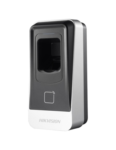 Comprar HIKVISION DS-K1201AMF Lector de acceso - Acceso por huella y tarjeta MF - Indicador LED y acústico - RS485 - Compatible 