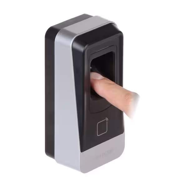Acheter HIKVISION DS-K1201AMF Lecteur d’accès - Accès par empreinte digitale et carte MF - Indicateur LED et sonore - RS485 - Co