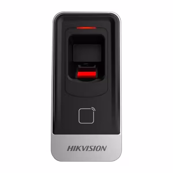 Acheter HIKVISION DS-K1201AMF Lecteur d’accès - Accès par empreinte digitale et carte MF - Indicateur LED et sonore - RS485 - Co