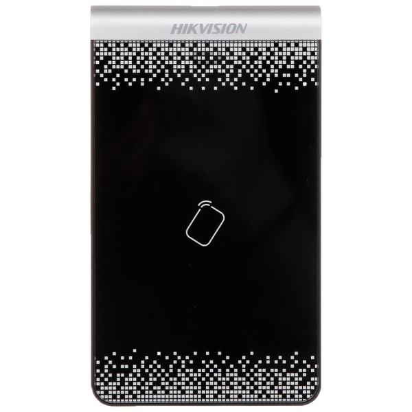 Hikvision DS-K1F100-D8E Leitor de cartão USB - Cartões 125 KHz - MF Cartões 13.56 MHz - Indicador LED - Plug & Amp Play - 